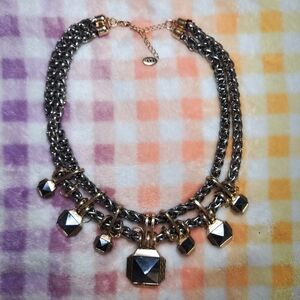 Elegant Gold and Silver Necklace